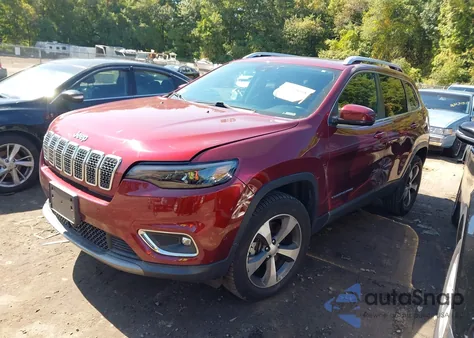 2021 Jeep Cherokee Limited 4X4 z USA, uszkodzony, nr VIN 1C4PJMDX7MD177461